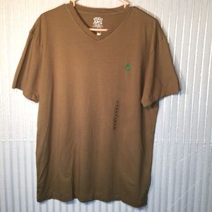 Polo by R. Lauren V-neck small Camo Green T-Shirt
